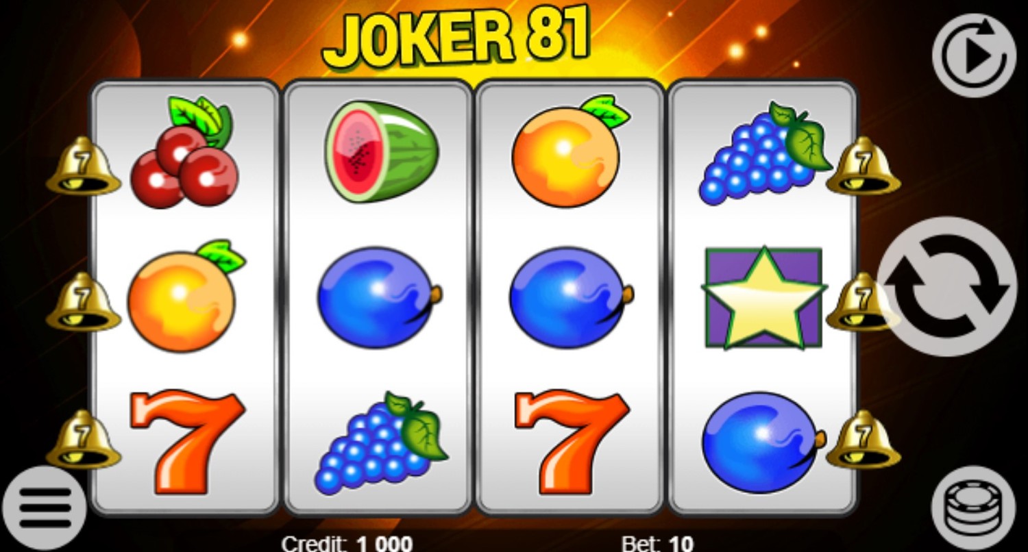 Joker 81 Slot Gameplay