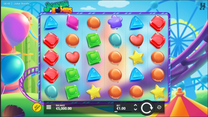 Joker Bombs Slot Gameplay