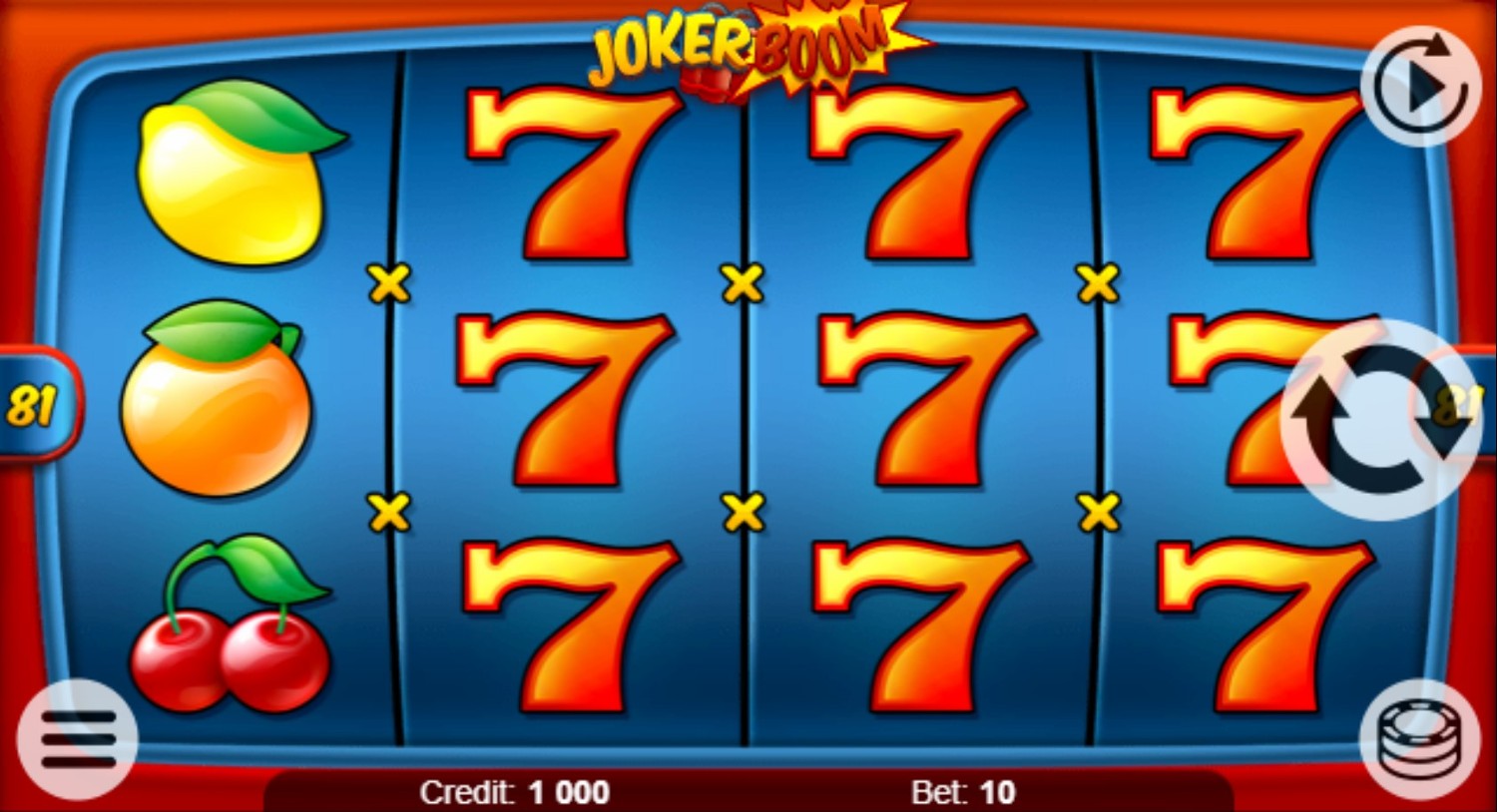 Joker Boom Plus Slot Gameplay