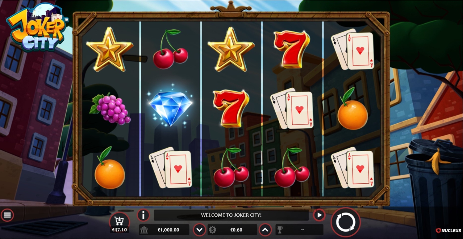 Joker City Slot Gameplay