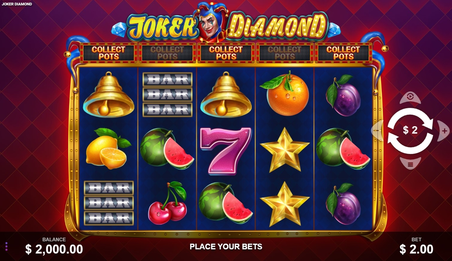 Joker Diamond Slot Gameplay