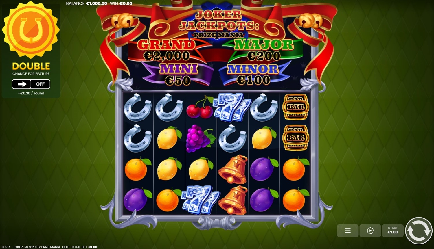 Joker Jackpots: Prize Mania Slot Gameplay