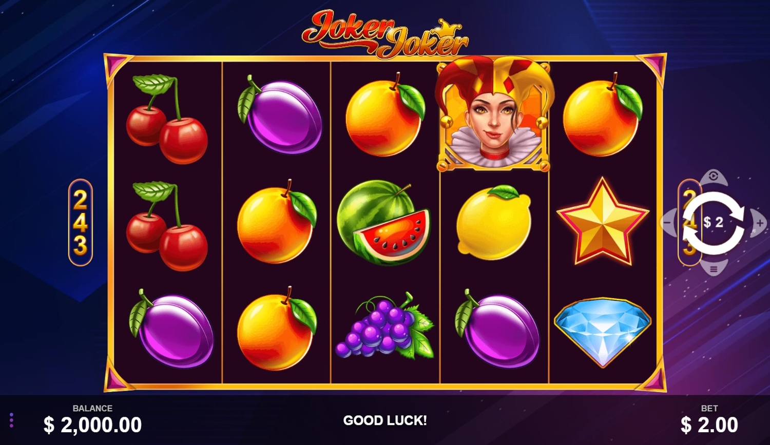 Joker Joker Slot Gameplay