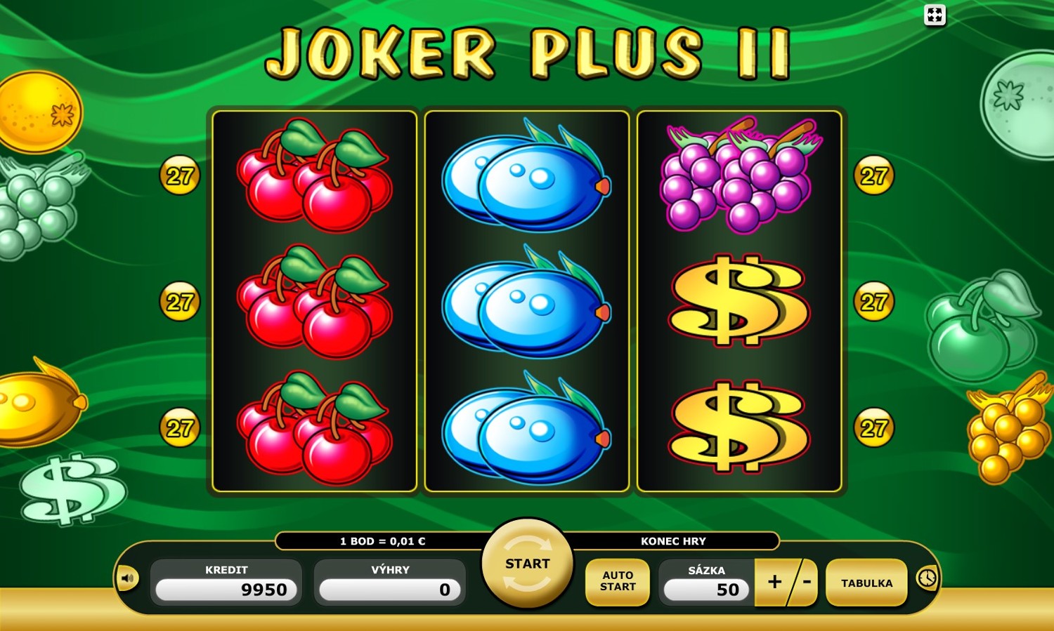 Joker Plus II Slot Gameplay