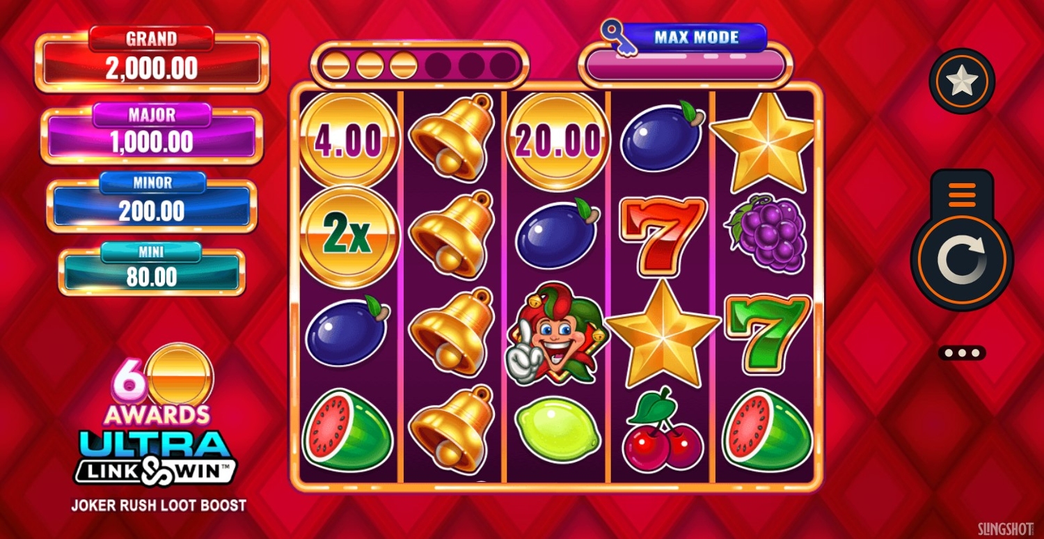 Joker Rush Loot Boost Slot Gameplay