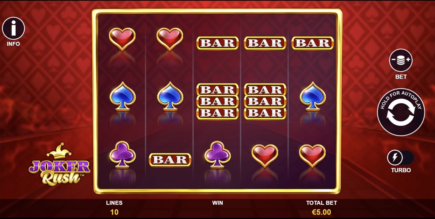 Joker Rush (Playtech Origins) Slot Gameplay