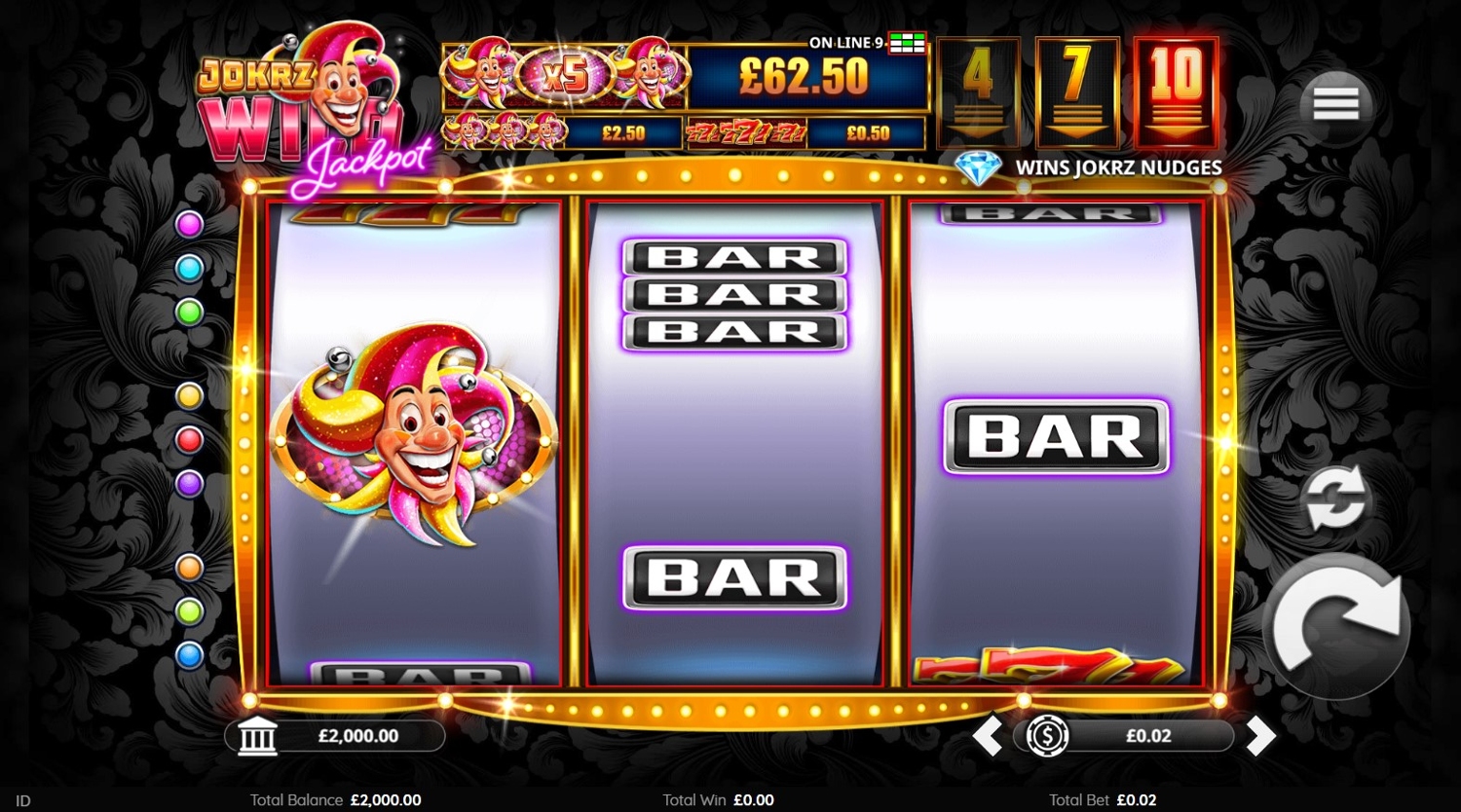 Jokrz Wild Jackpot Slot Gameplay