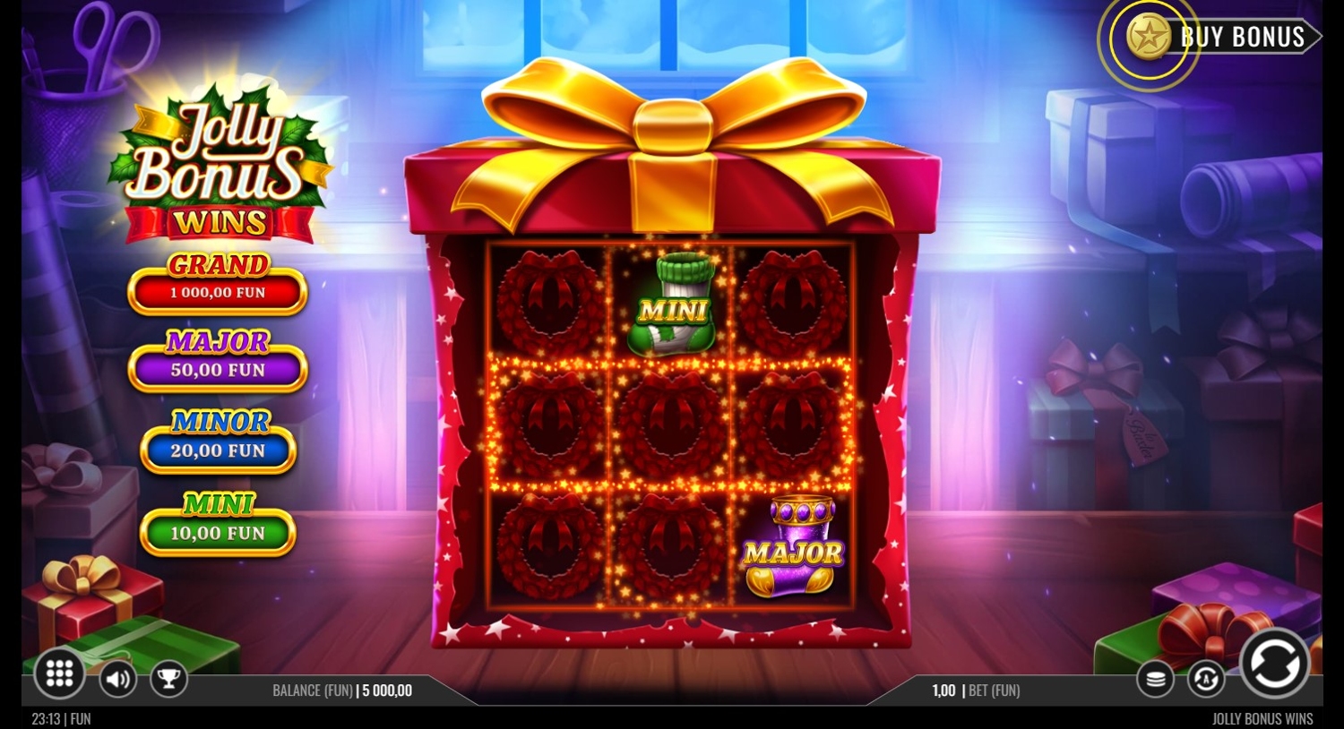 Jolly Bonus Wins Slot Gameplay