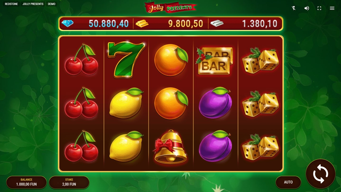 Jolly Presents Slot Gameplay