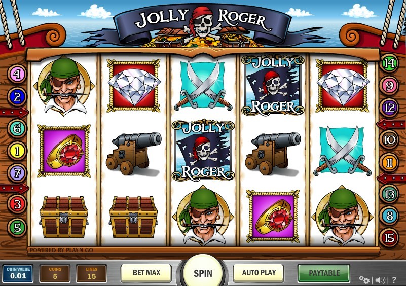 Jolly Roger Slot Gameplay