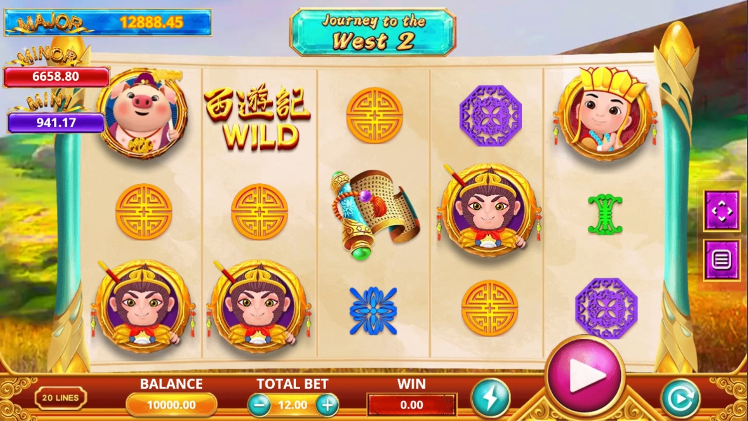 Journey to the West 2 Slot Gameplay