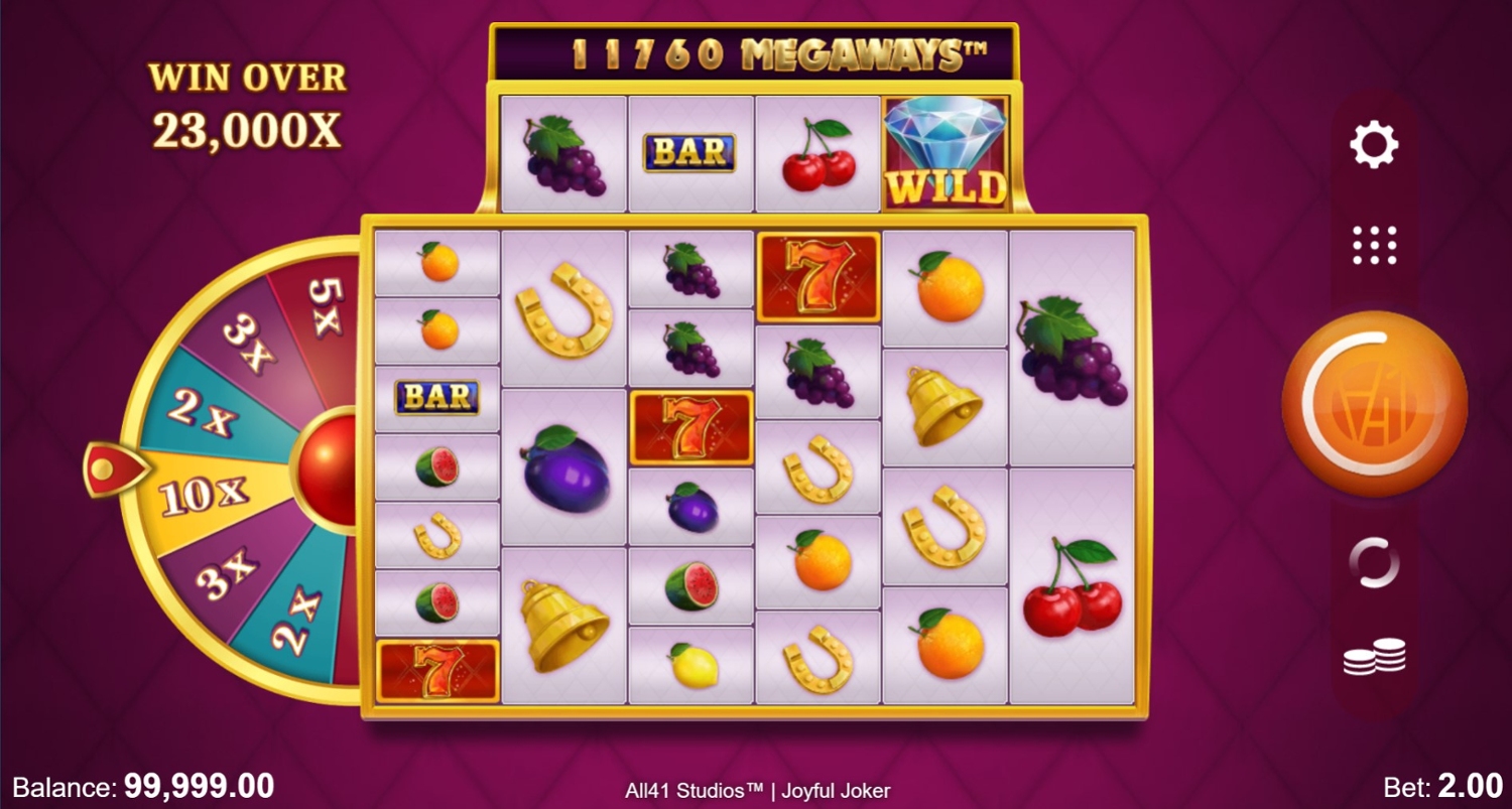 Joyful Joker Megaways Slot Gameplay