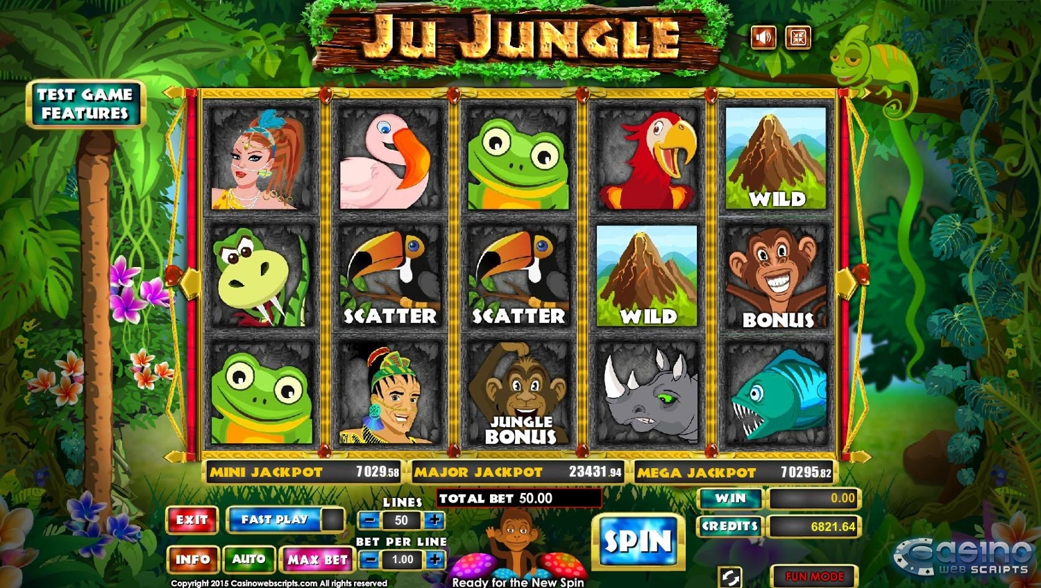 Ju Jungle Slot Gameplay