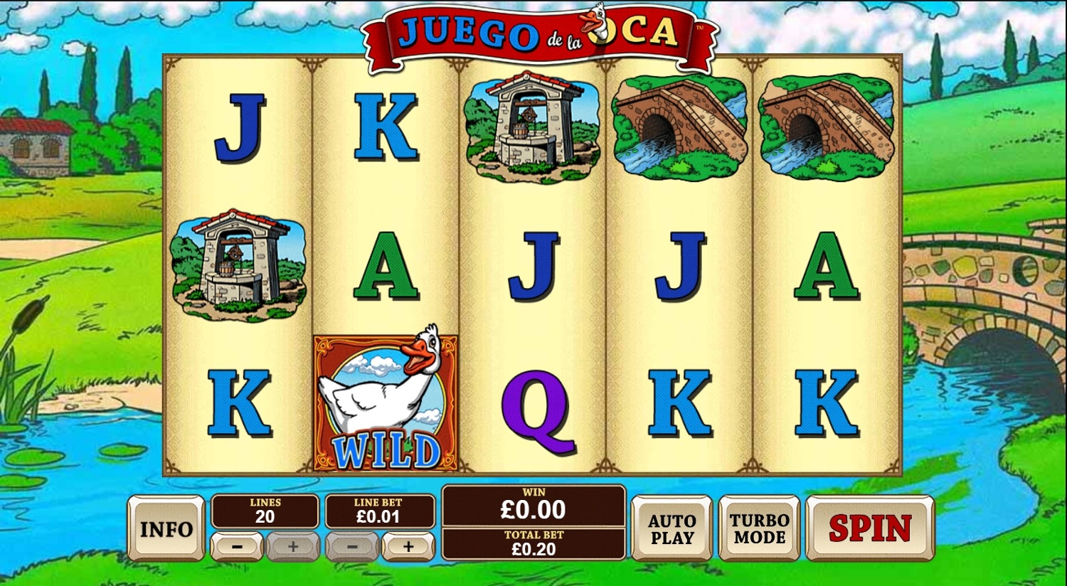 Juego de la Oca Slot Gameplay