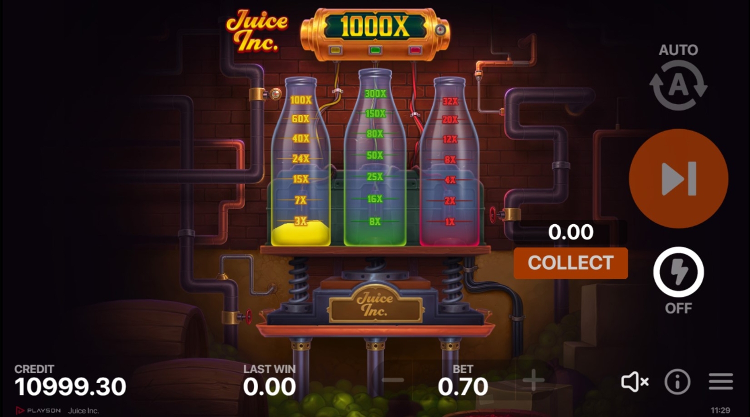Juice Inc Slot Gameplay
