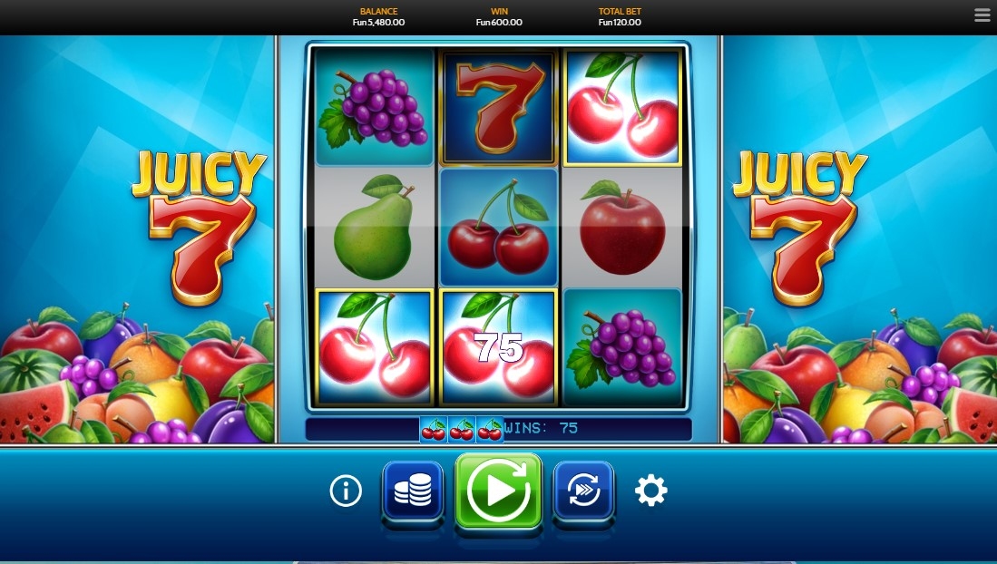 Juicy 7 Slot Gameplay