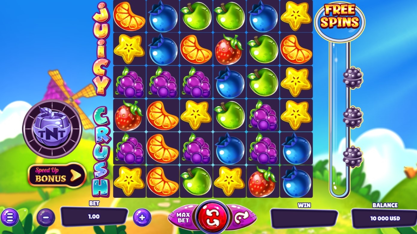 Juicy Crush Slot Gameplay
