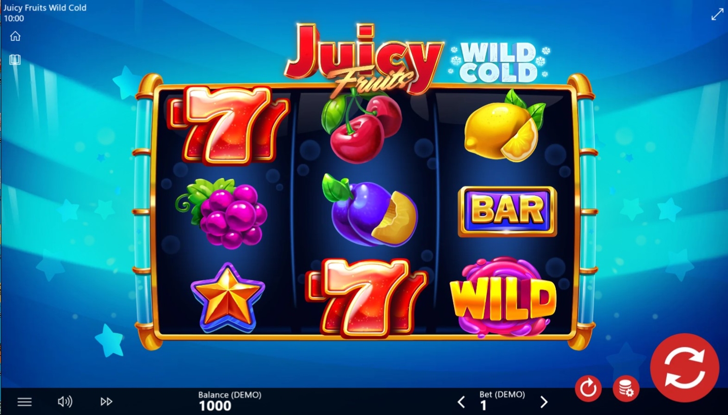 Juicy Fruits: Wild Cold Slot Gameplay