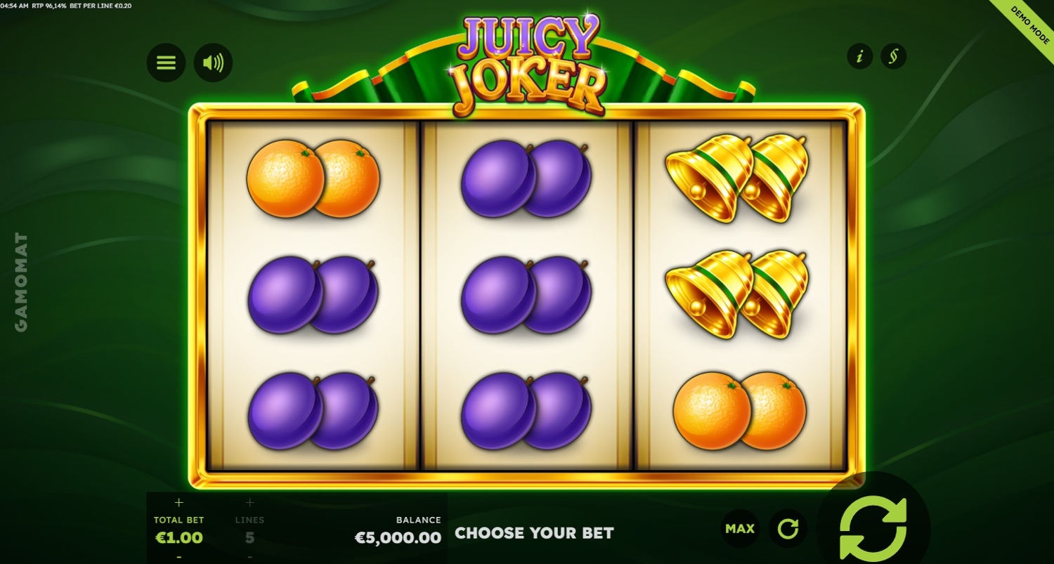 Juicy Joker Slot Gameplay