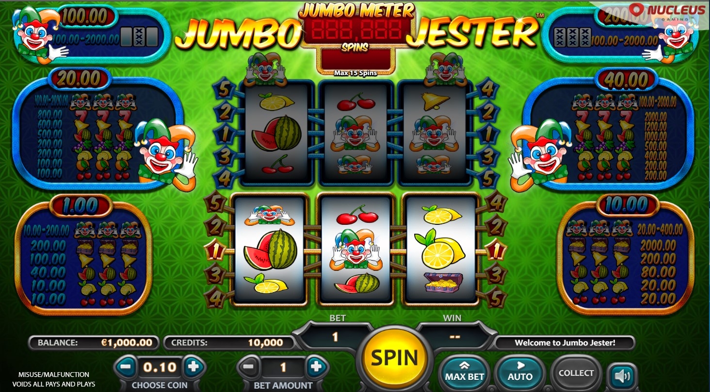 Jumbo Jester Slot Gameplay