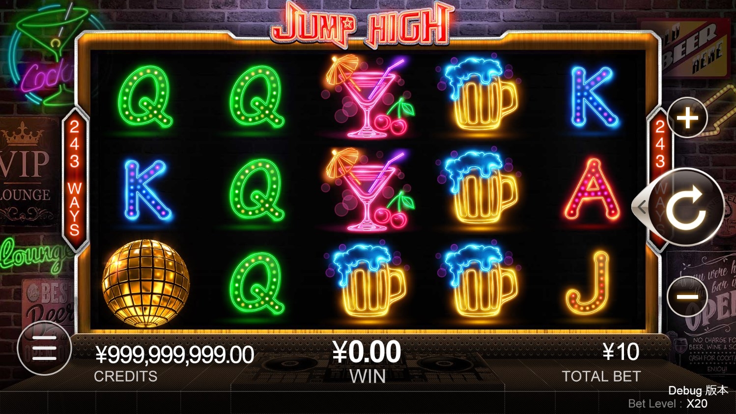 Jump High Slot Gameplay