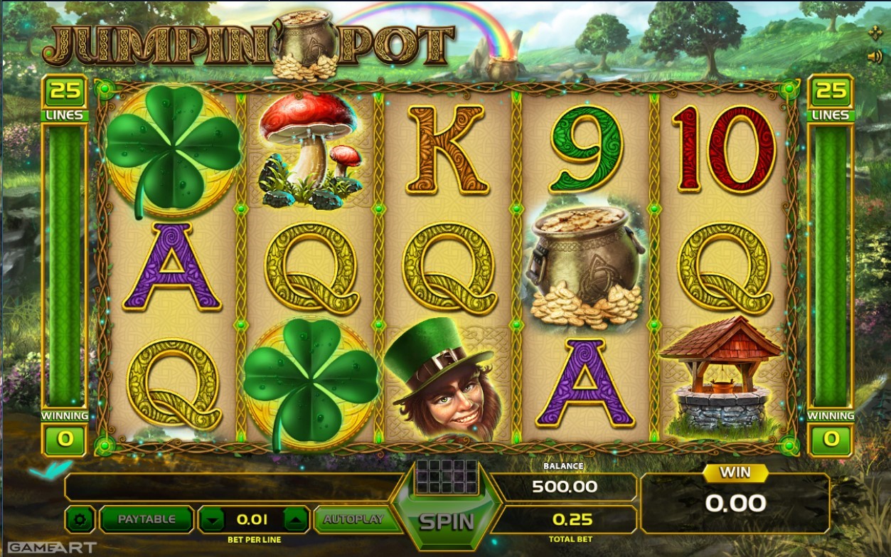 Jumpin Pot Slot Gameplay
