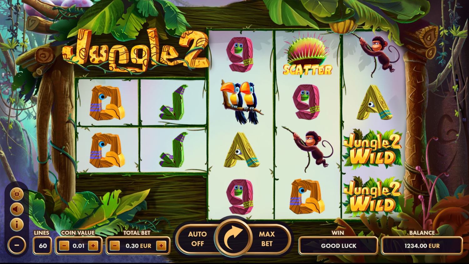 Jungle 2 Slot Gameplay