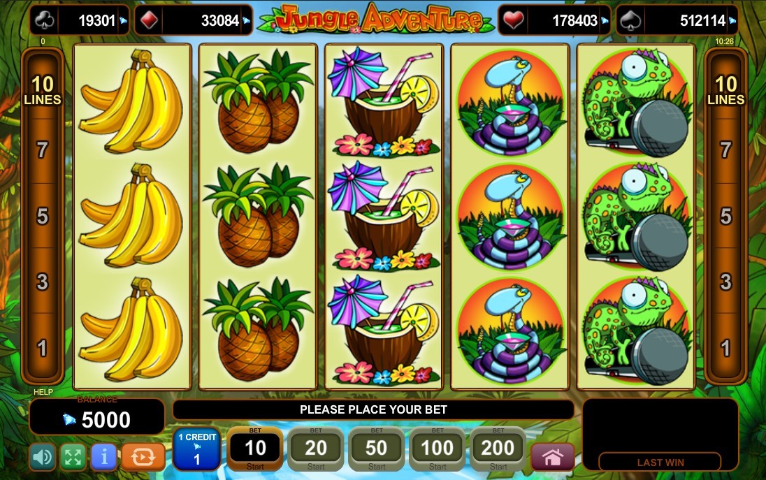 Jungle Adventure Slot Gameplay