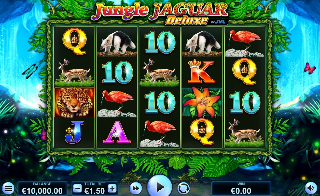 Jungle Jaguar Deluxe Slot Gameplay