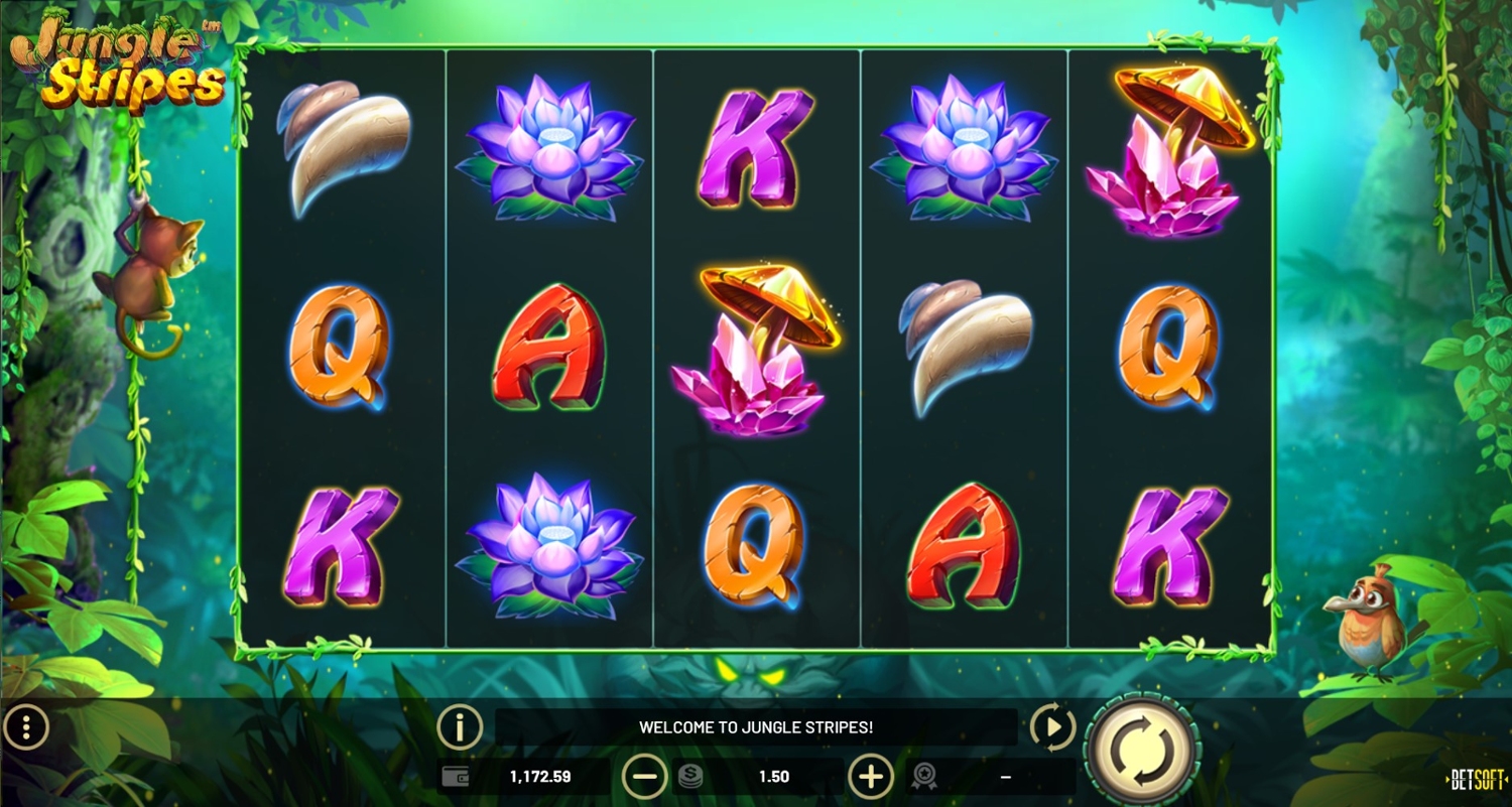 Jungle Stripes Slot Gameplay
