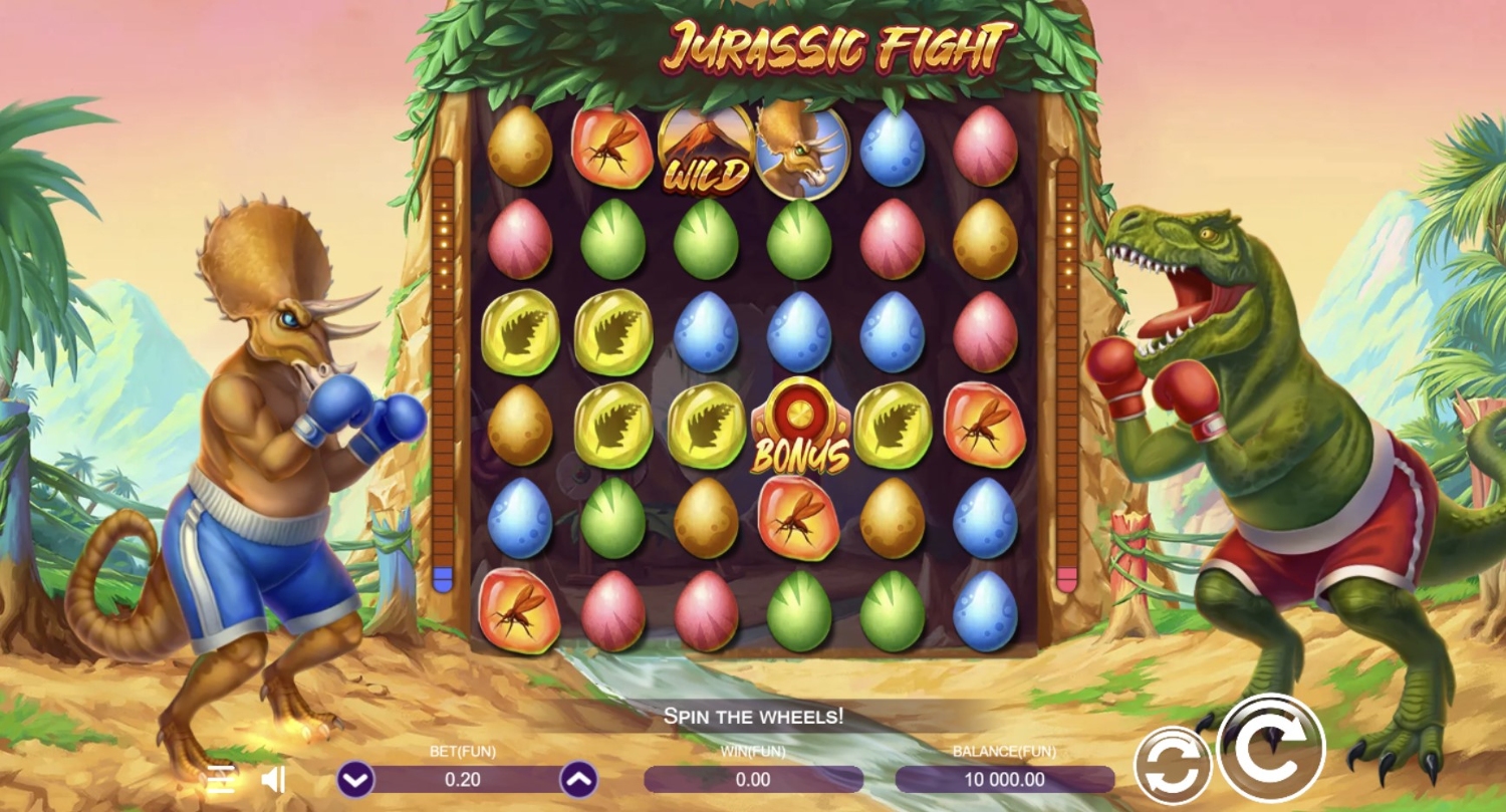 Jurassic Fight Slot Gameplay