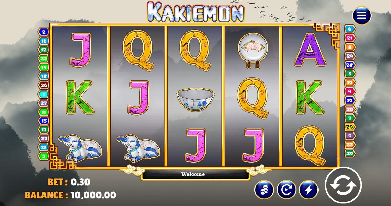 Kakiemon Slot Gameplay