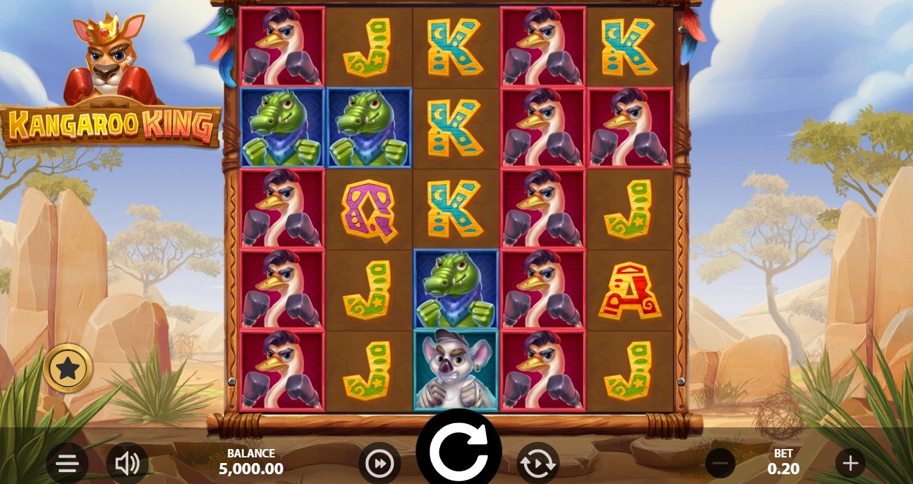 Kangaroo King Slot Gameplay