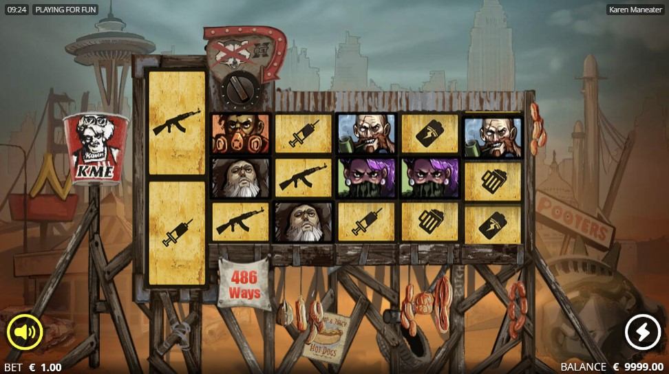 Karen Maneater Slot Gameplay