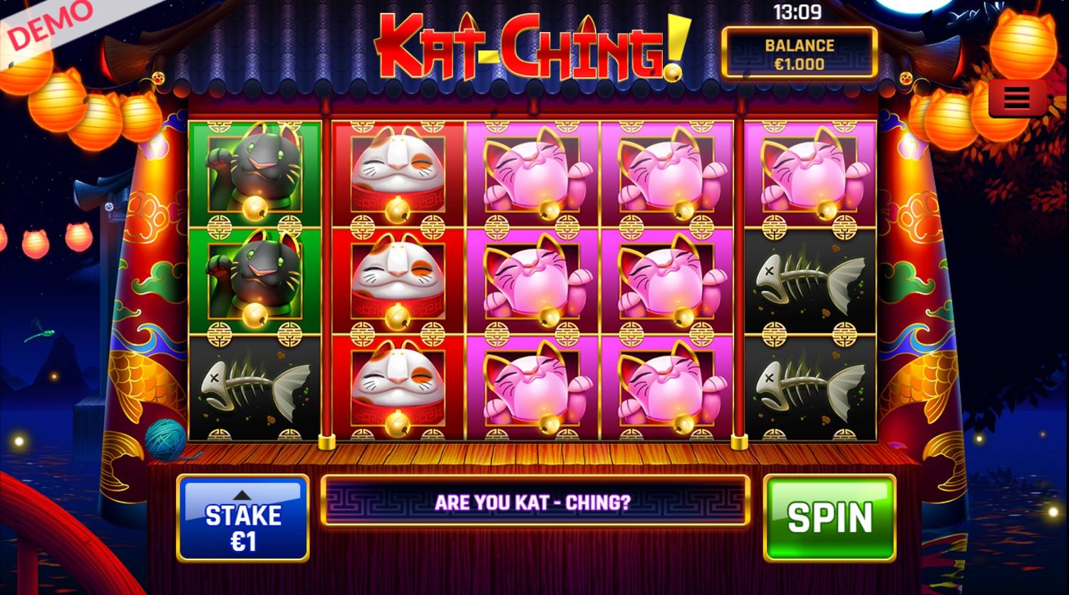 Kat-Ching! Slot Gameplay