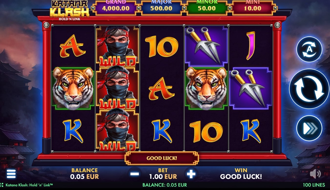 Katana Klash Slot Gameplay