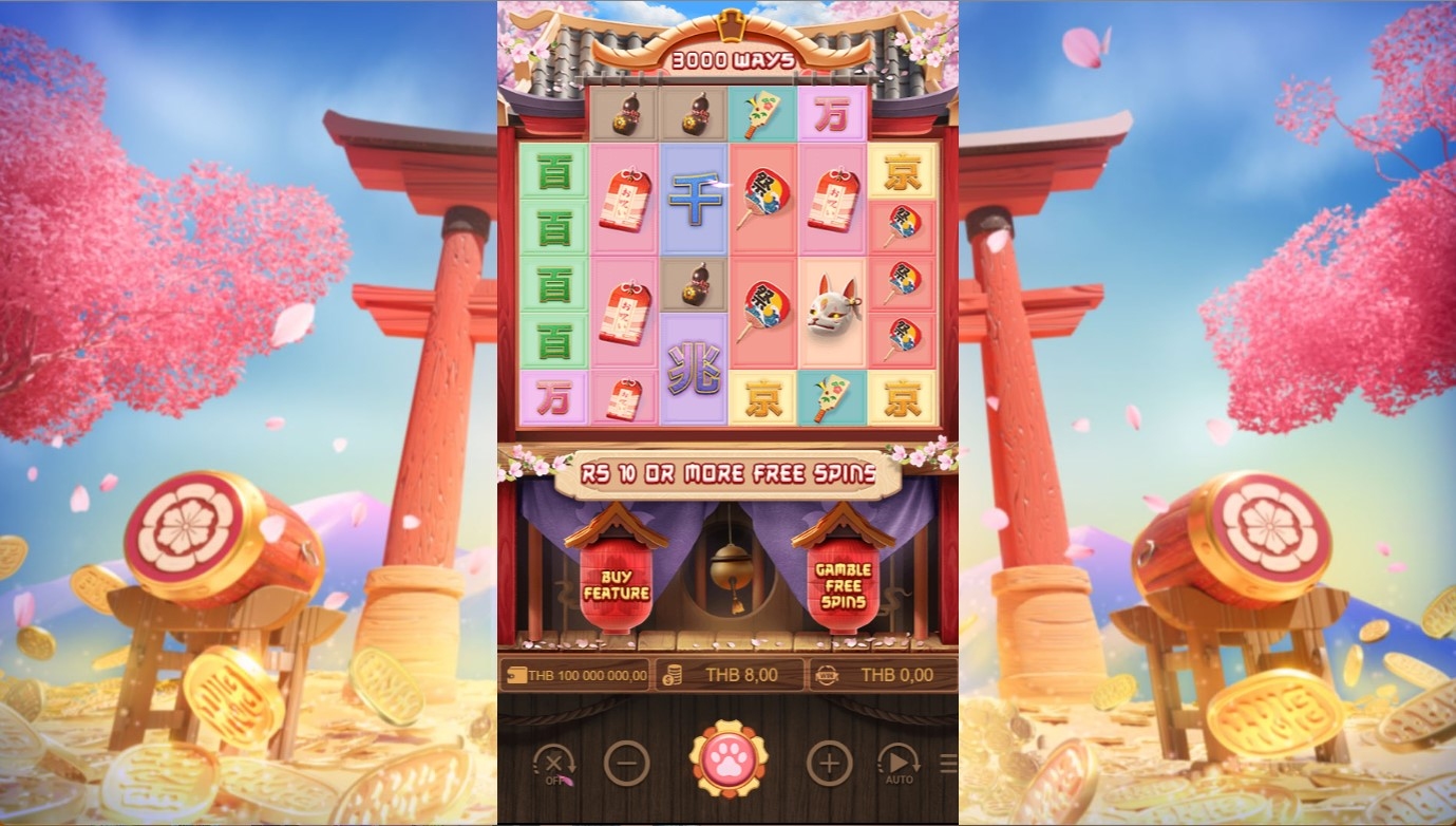 Kawaii Neko Slot Gameplay