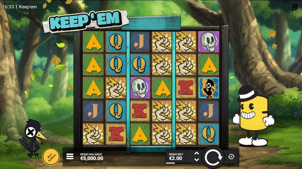 Keep' Em Slot Gameplay