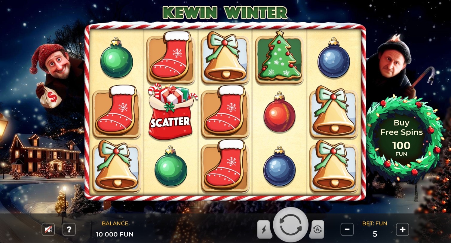 Kewin Winter Slot Gameplay
