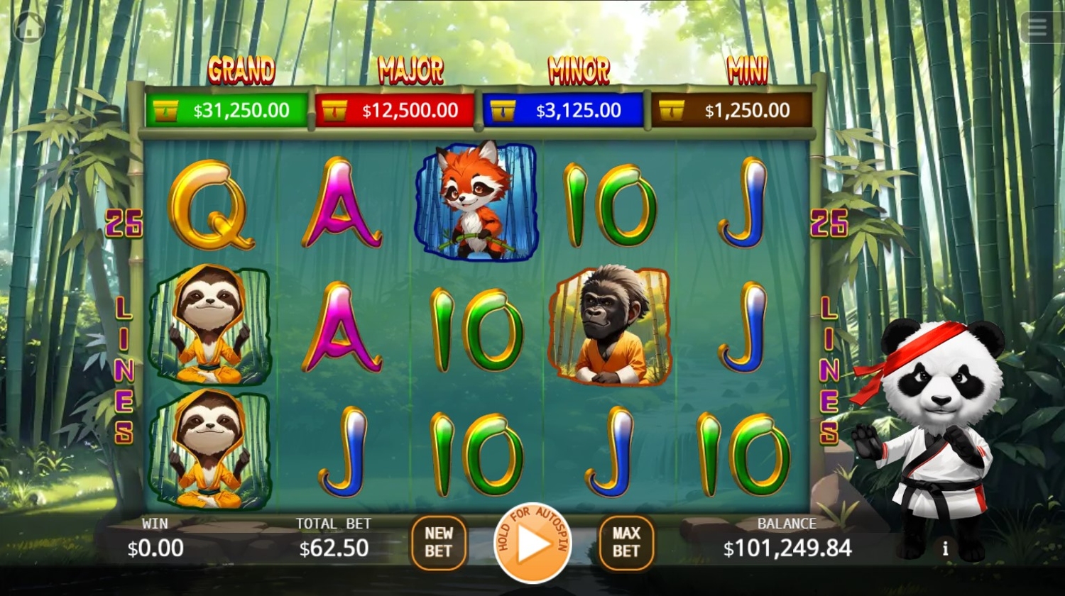 Kick Cash Panda Slot Gameplay