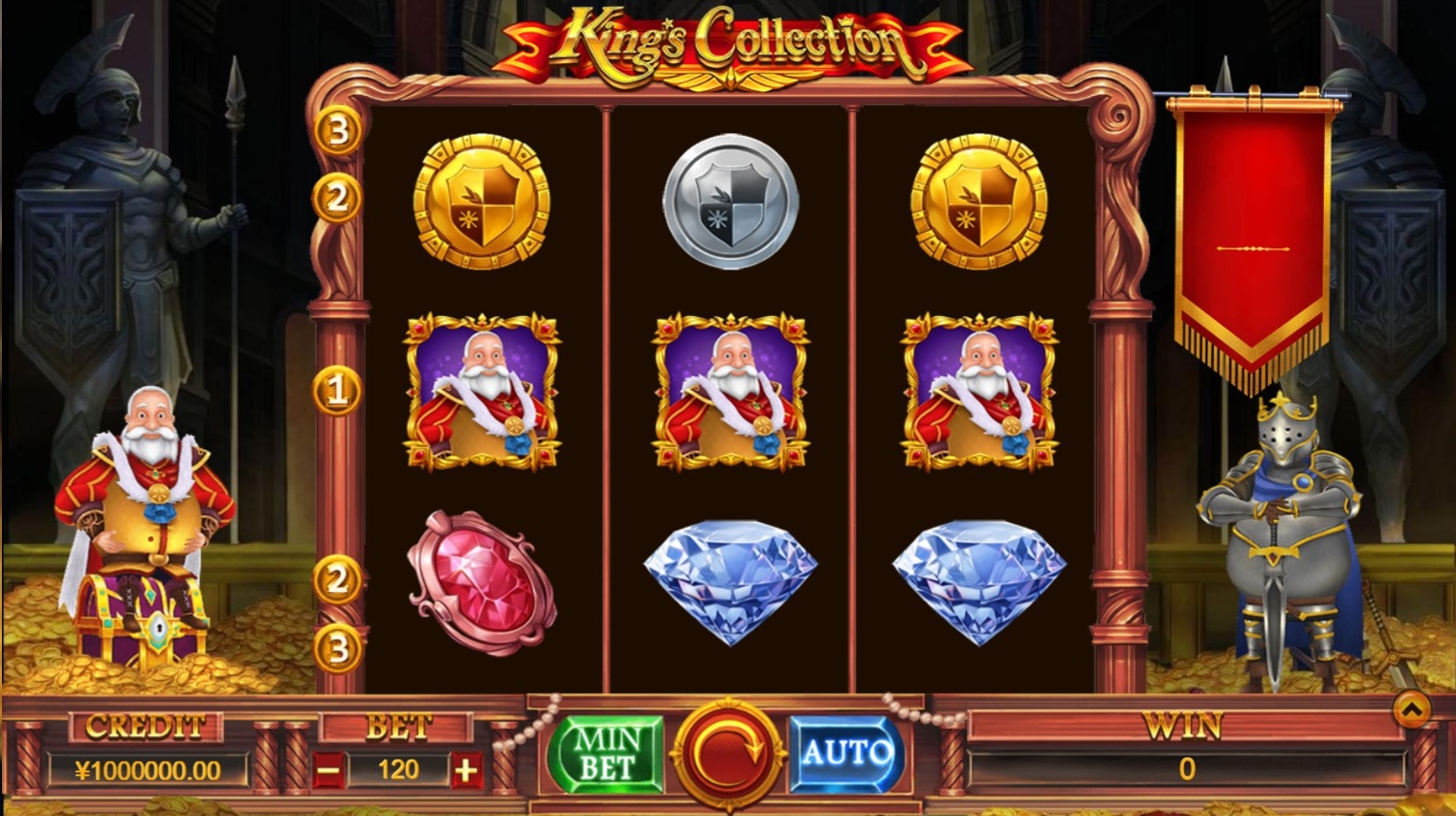 King Collection Slot Gameplay