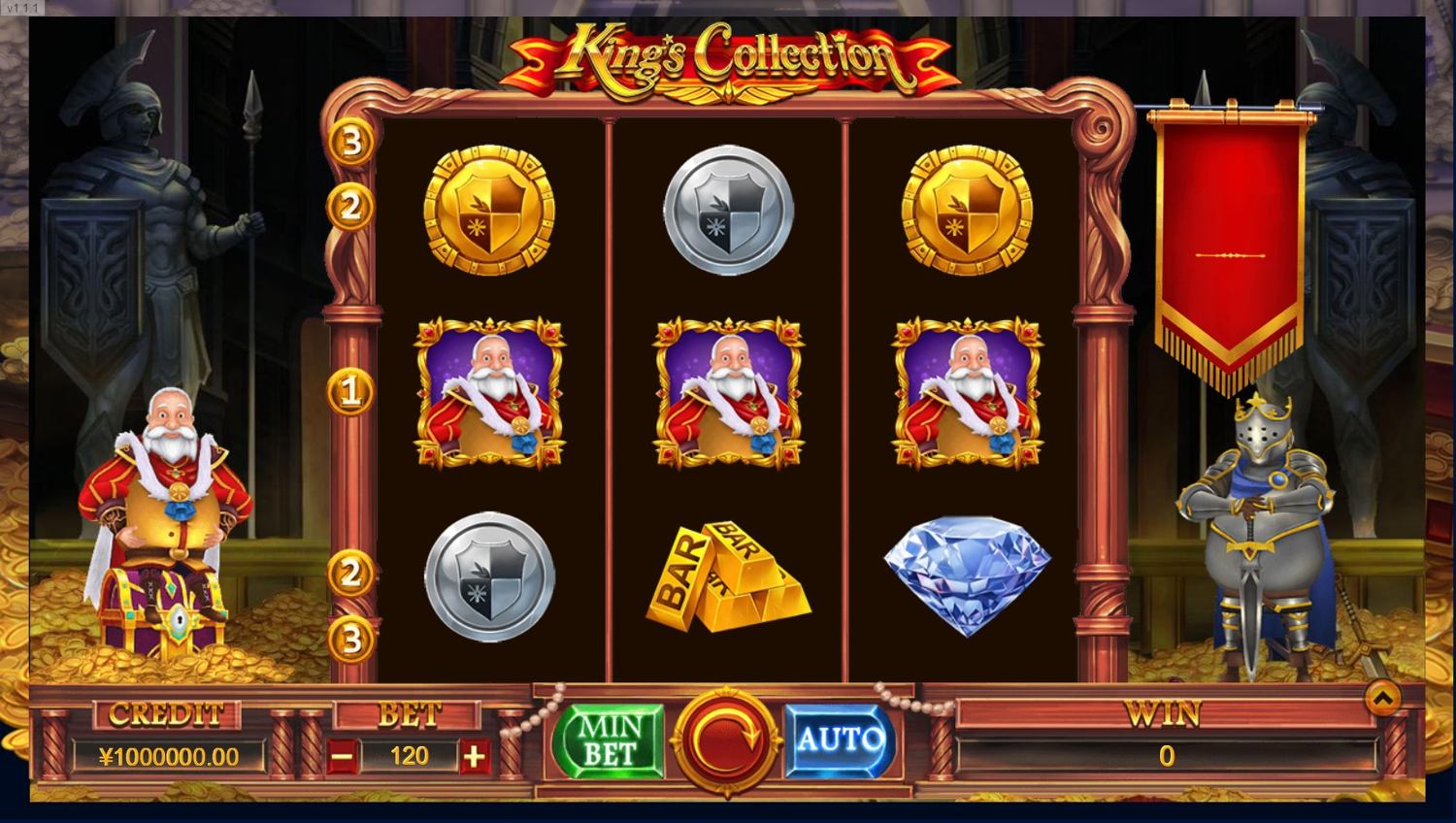 King Collection Slot Gameplay