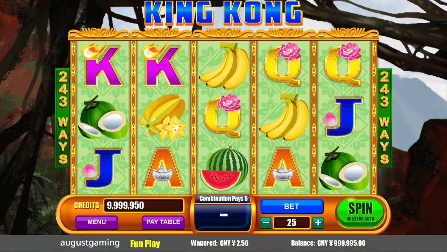 King Kong Slot Gameplay