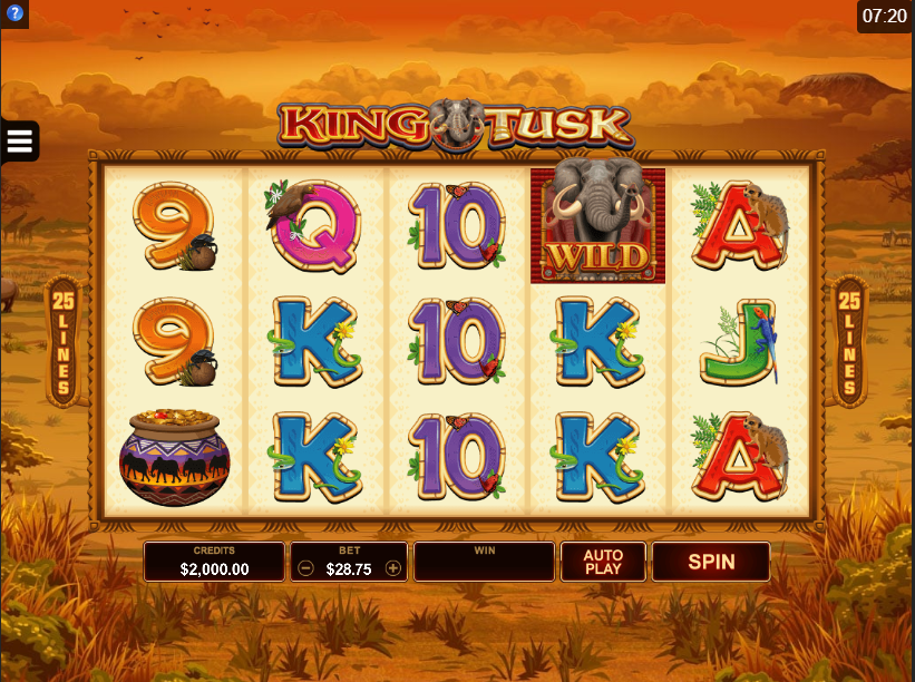 King Tusk Slot Gameplay