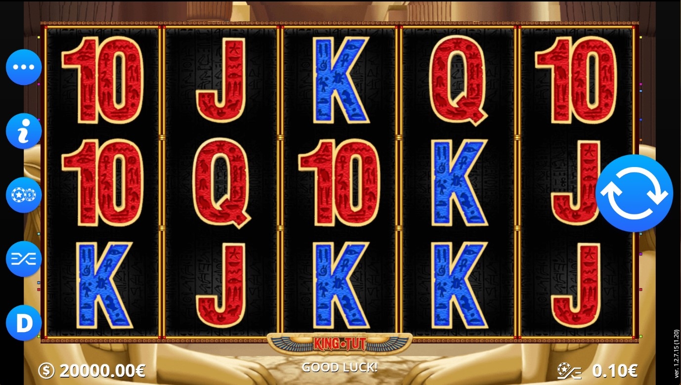 King Tut V Slot Gameplay