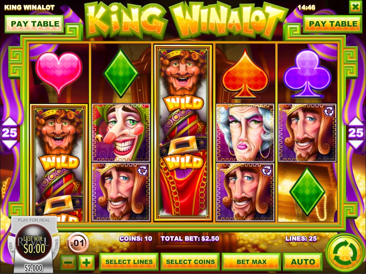 King Winalot Slot Gameplay