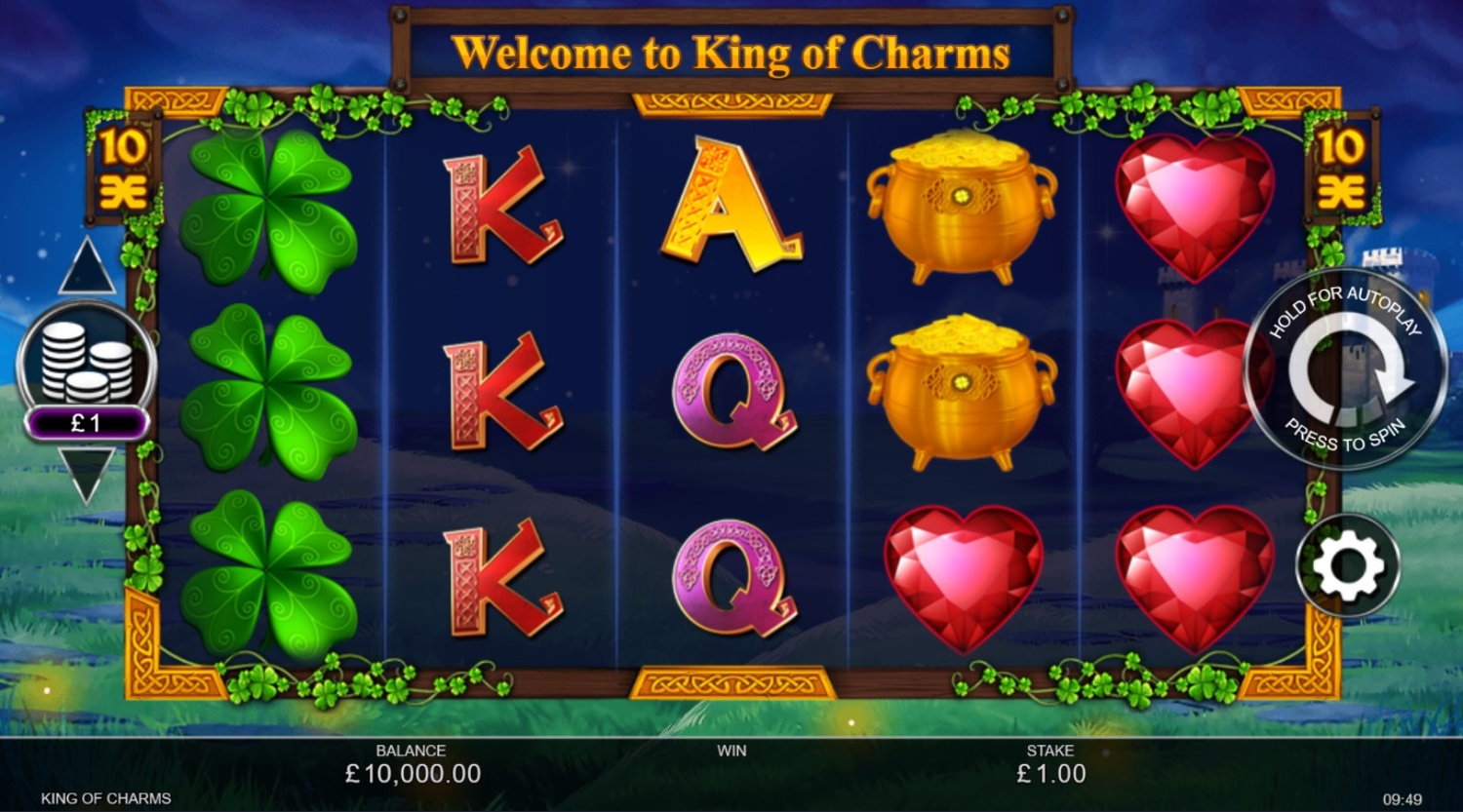 King of Charms Slot Gameplay