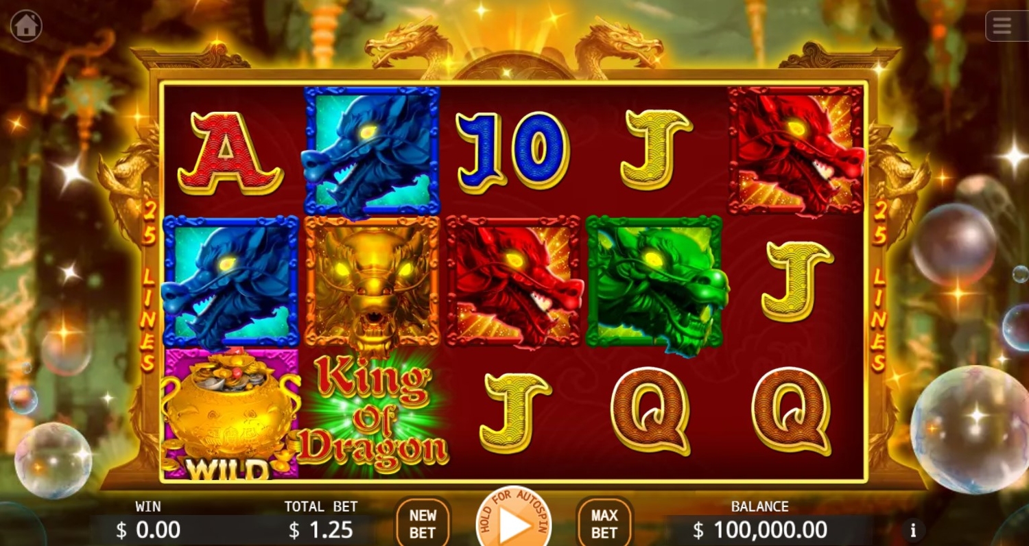 King of Dragon Slot Gameplay