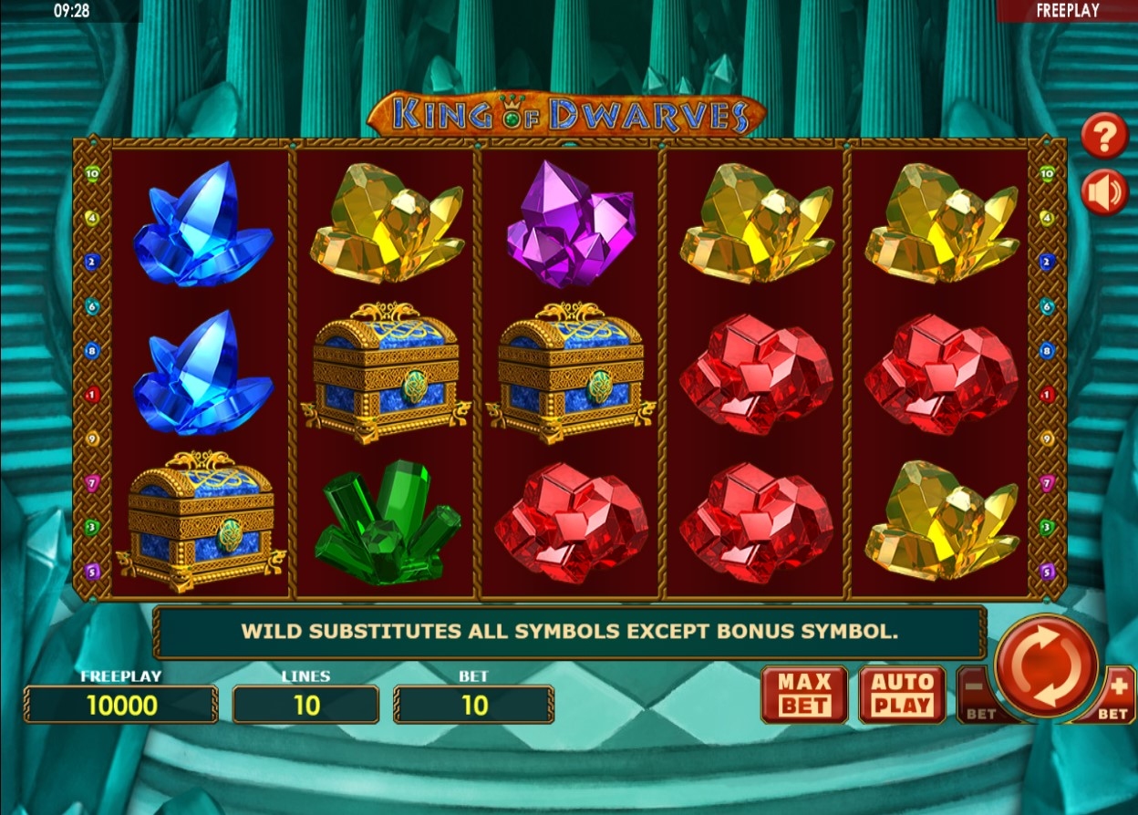 King of Dwarves Slot Gameplay