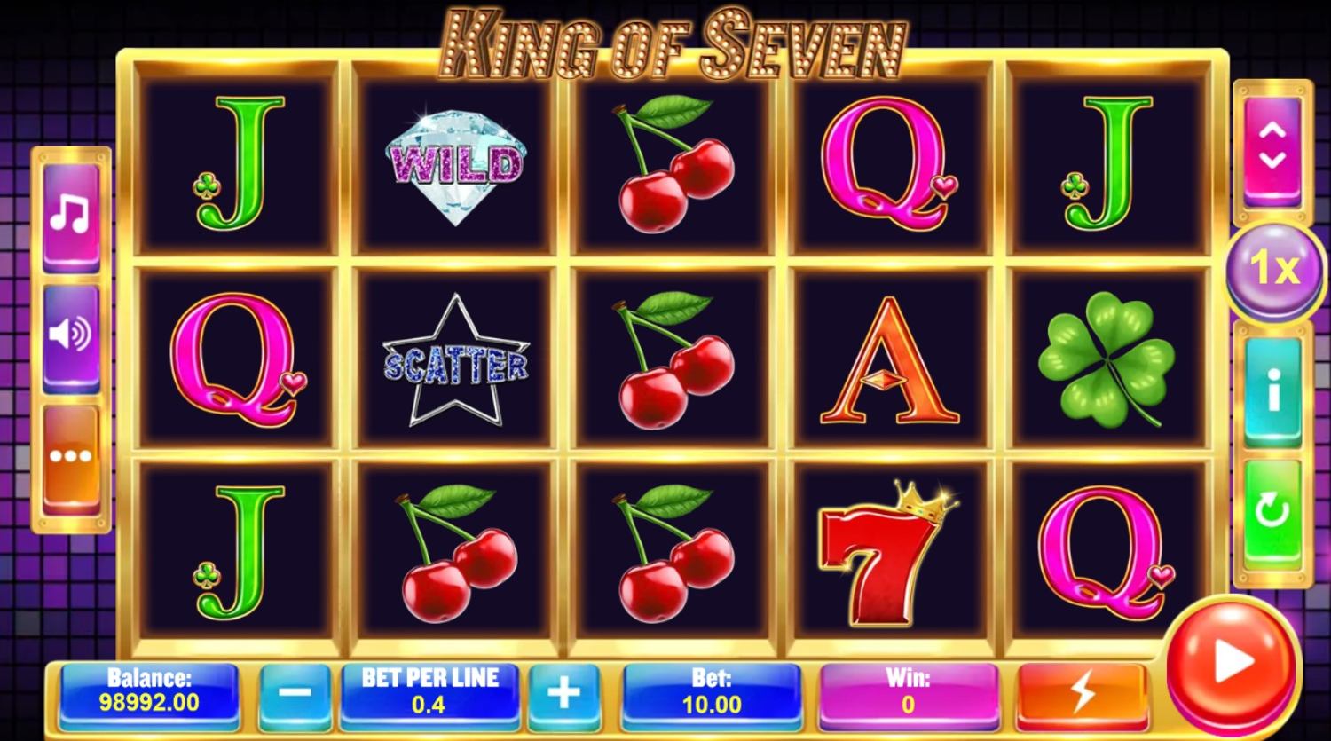 King of Seven Slot Gameplay
